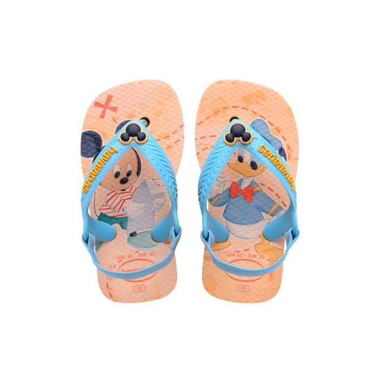 Imagem de Sandália havaianas baby disney classics amarelo pop 23/24