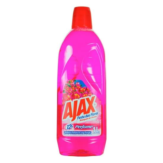 Imagem de Limpador ajax fdf bouquet flores 1l