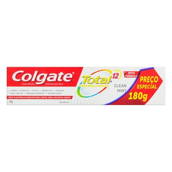 Imagem de Creme dental colg total12 preco esp 12x180g