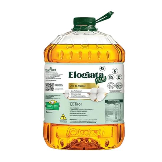 Imagem de Oleo algodao flor elogiata 5,1 l pt