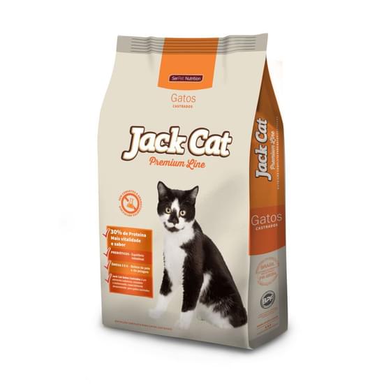 Imagem de Racao serpet jack cat premium line gatos castrados 20kg