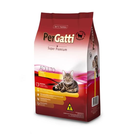 Imagem de Racao serpet pergatti super premium adulto  frango 1kg