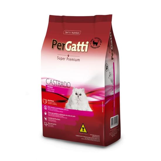 Imagem de Racao serpet pergatti super premium castrados frango 1kg