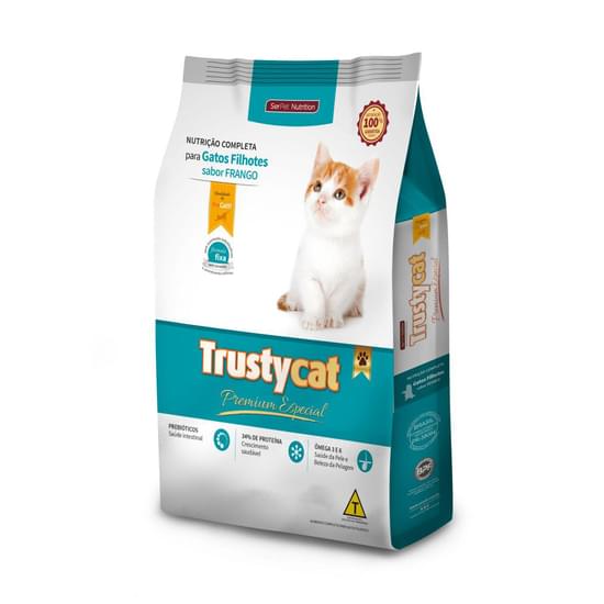 Imagem de Racao serpet trustycat premium especial filhotes frango 10x1kg