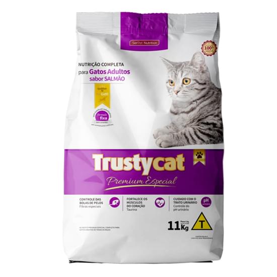 Imagem de Racao serpet trustycat premium especial adultos salmao 11kg