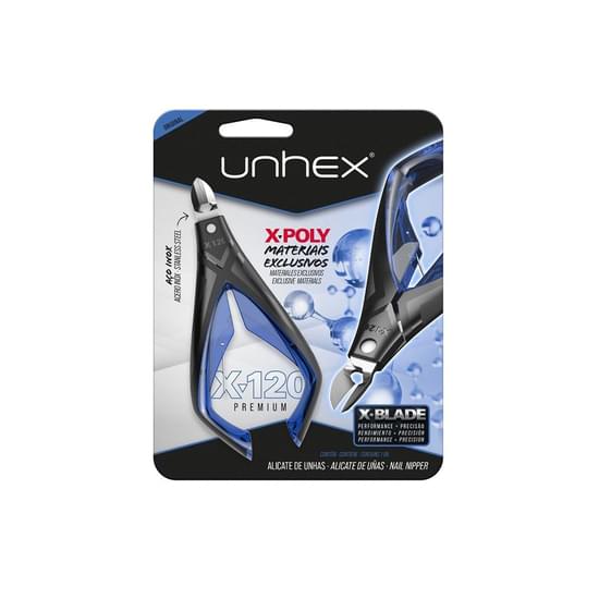 Imagem de Alicate para unhas unhex x120 - azul