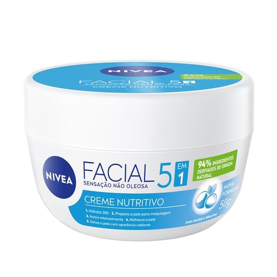 Imagem de Creme facial nivea nutritivo 50g