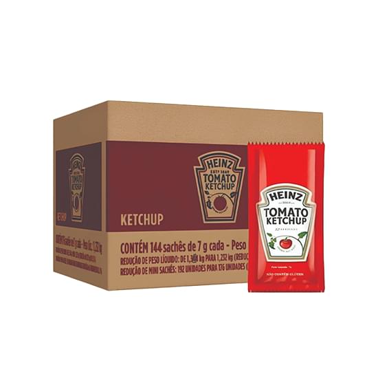 Imagem de Ketchup heinz sache 144x7g