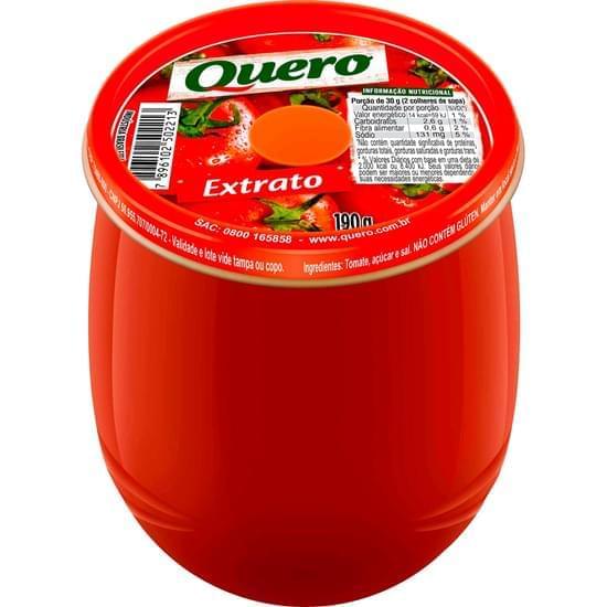 Imagem de Extrato tomate quero copo 190g