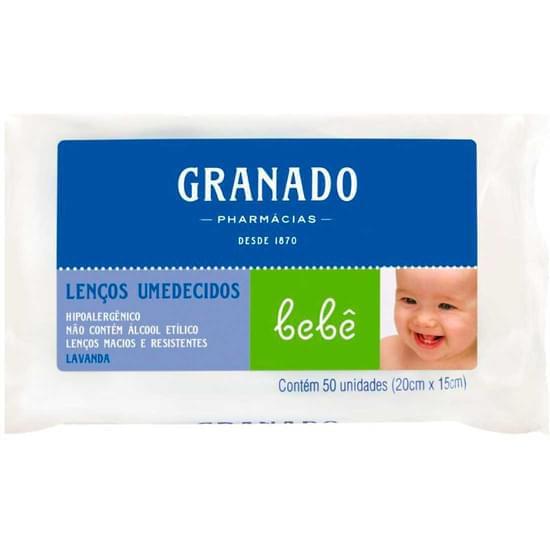 Imagem de Lenco umedecido granado bebe pele sensivel c/50un