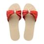 Imagem de Sandalia havaianas feminina you st tropez bege palha 35/6