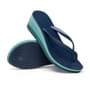 Imagem de Sandalia havaianas feminina high fashion azul indigo 39