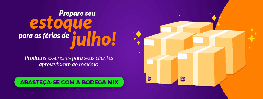 Prepare seu estoque para as férias de julho